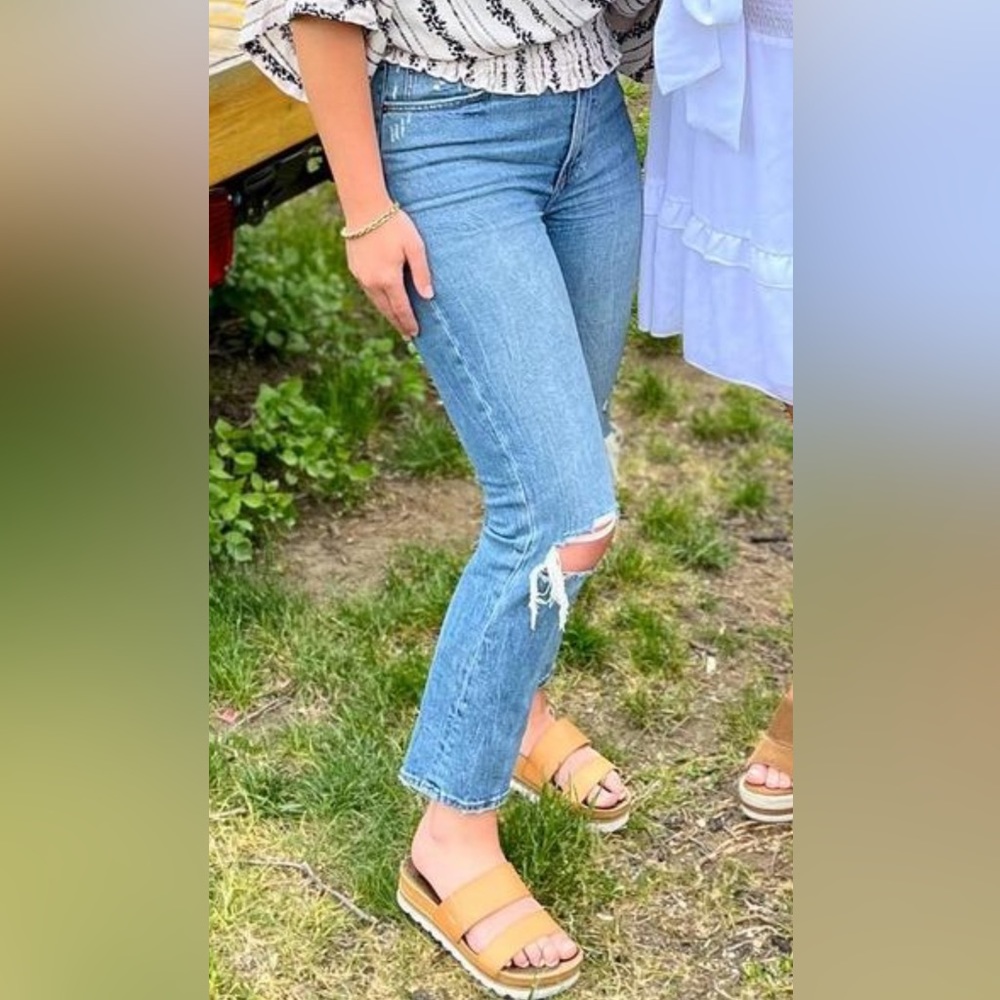 Ankle Straight Ultra High Rise 26R - Abercrombie & Fitch jeans